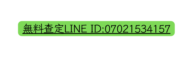 無料查定LINE ID 07021534157
